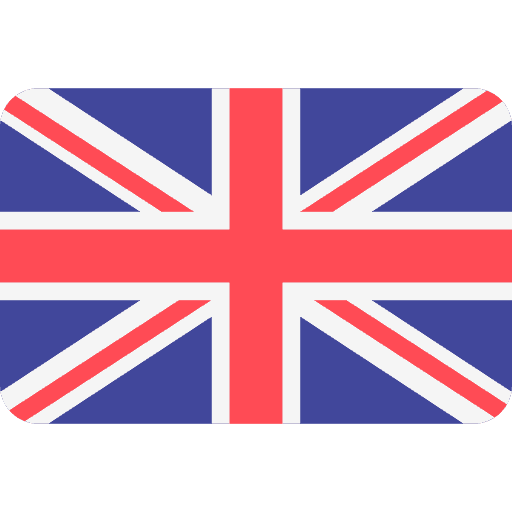 Bandiera del Regno Unito con design Union Jack.